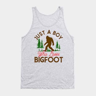 Bigfoot Lover Boy Tank Top